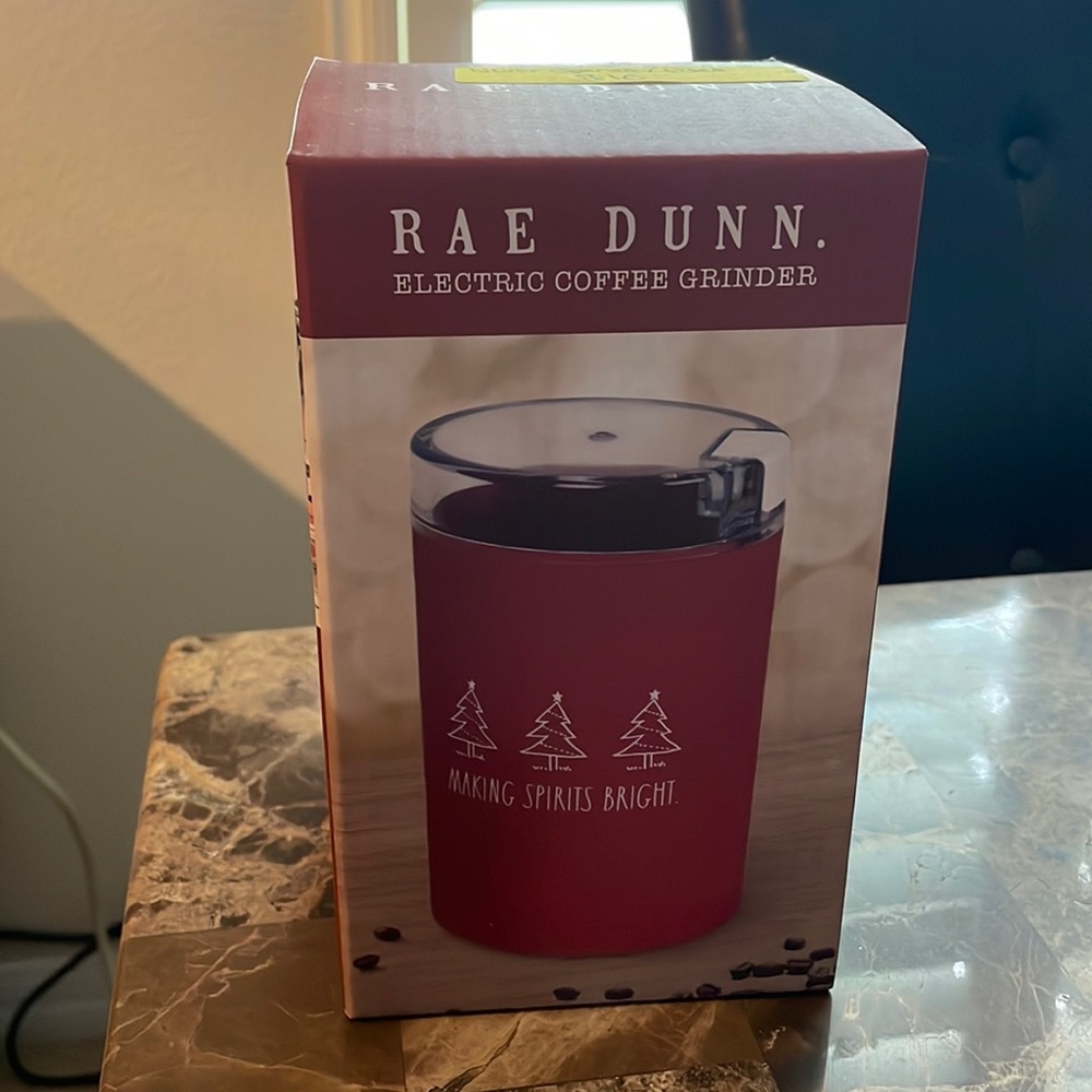 Rae Dunn Christmas Electric Coffee Grinder☕️